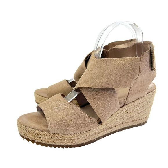 EILEEN FISHER Willow Espadrille Wedge Sandal - Picture 1 of 10